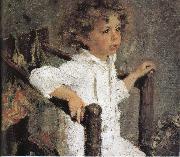 Valentin Serov Mika Mo Morozov oil